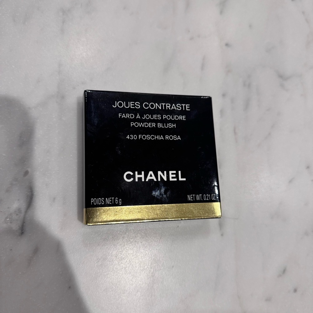 Chanel JOUES CONTRASTE New in Box 430 - FOSCHIA ROSA POWDER BLUSH